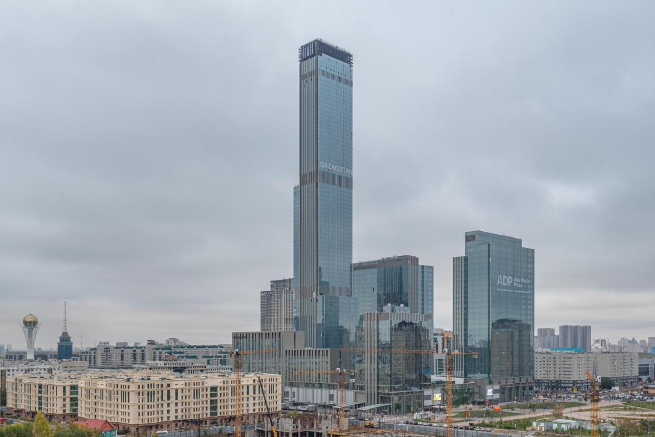 Жк Sauran Towers Comfort Astana Exteriör bild