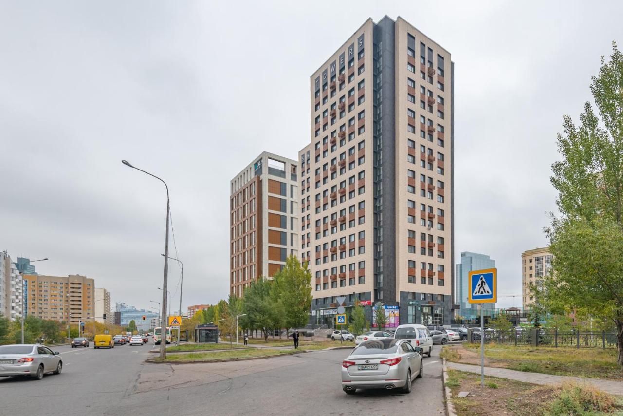 Жк Sauran Towers Comfort Astana Exteriör bild